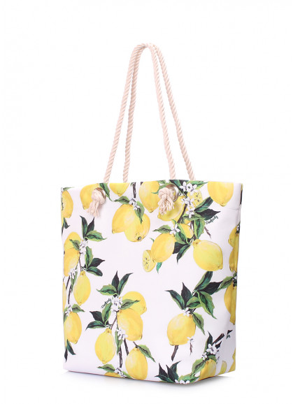 Літня сумка POOLPARTY Anchor з лимонами