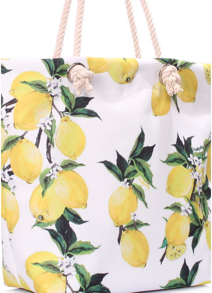 Летняя сумка POOLPARTY Anchor с лимонами