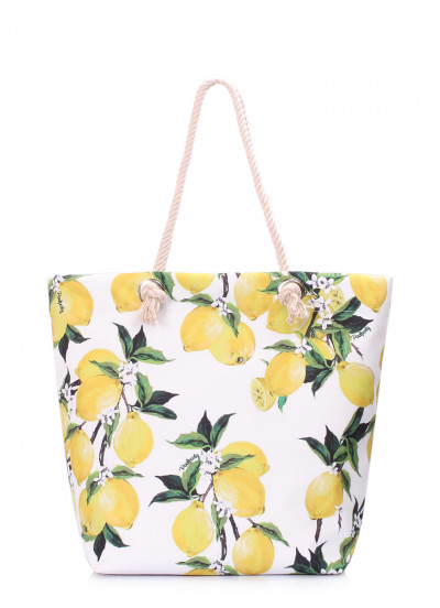 Літня сумка POOLPARTY Anchor з лимонами