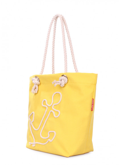 Літня сумка з якорем POOLPARTY Anchor жовта