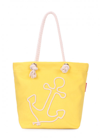 Літня сумка з якорем POOLPARTY Anchor жовта