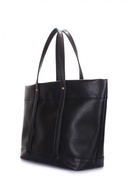 Женская сумка из искусственной кожи POOLPARTY Argentina черная
