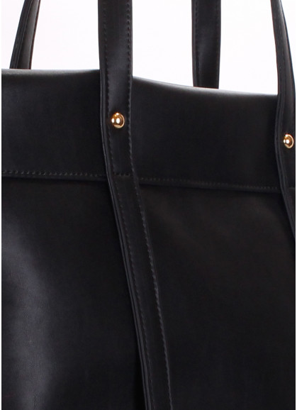 Женская сумка из искусственной кожи POOLPARTY Argentina черная