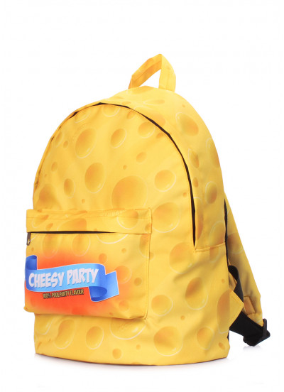 Городской рюкзак POOLPARTY с сырным принтом