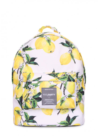 Городской рюкзак POOLPARTY с лимонами