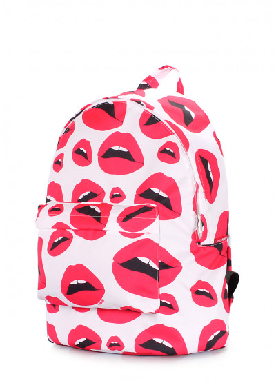 Женский рюкзак POOLPARTY с губами