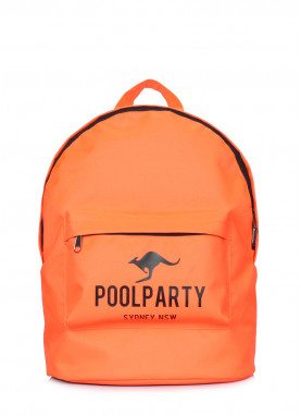 Городской рюкзак POOLPARTY оранжевый
