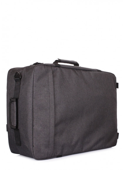 Рюкзак-сумка для ручної поклажі POOLPARTY Cabin 55x40x20см МАУ / SkyUp сіро-помаранчевий