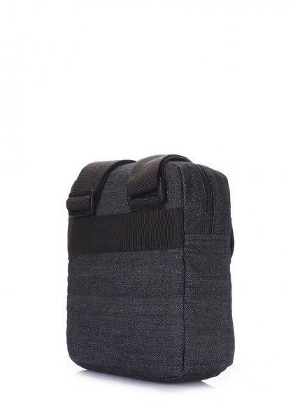 Мужская джинсовая сумка POOLPARTY Extreme с ремнем на плечо