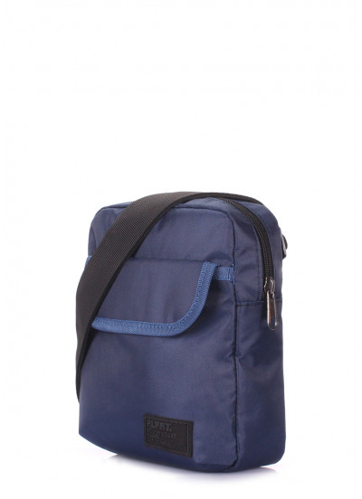 Мужская текстильная сумка с ремнем на плечо POOLPARTY Extreme синяя