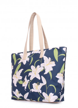 Летняя сумка POOLPARTY Flora с лилиями