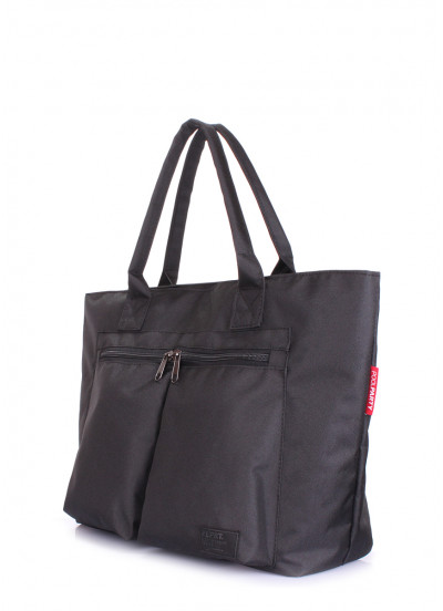 Женская текстильная сумка POOLPARTY Future черная