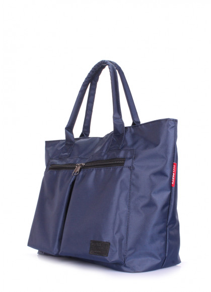 Женская текстильная сумка POOLPARTY Future синяя