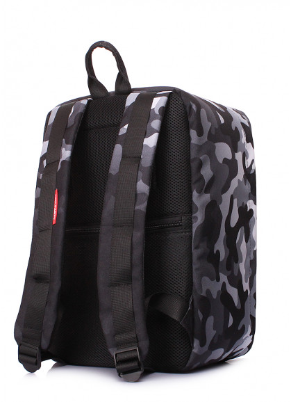 Рюкзак для ручної поклажі POOLPARTY Hub 40x25x20см Ryanair / Wizz Air / МАУ камуфляжний