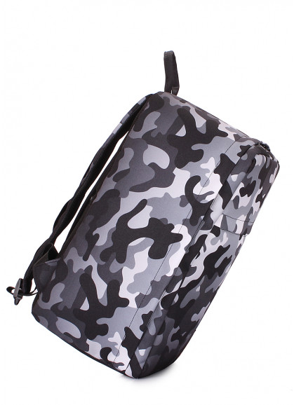 Рюкзак для ручной клади POOLPARTY Hub 40x25x20см Ryanair / Wizz Air / МАУ камуфляжный