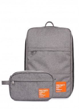 Комплект: рюкзак для ручной клади и тревелкейс POOLPARTY