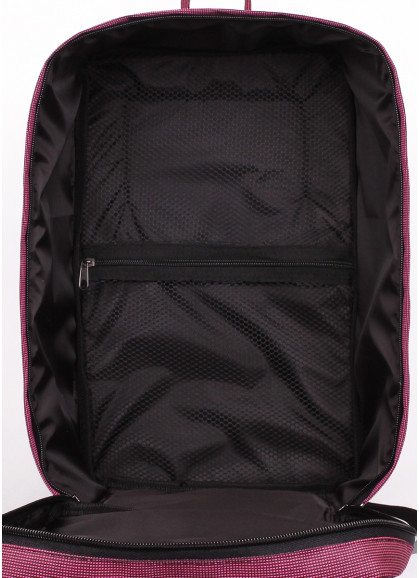 Рюкзак для ручной клади POOLPARTY Hub 40x25x20см Ryanair / Wizz Air / МАУ сиреневый