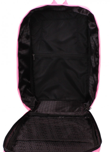 Рюкзак для ручної поклажі POOLPARTY Hub 40x25x20см Ryanair / Wizz Air / МАУ рожевий