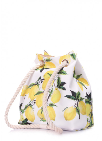Літній рюкзак POOLPARTY Pack з лимонами