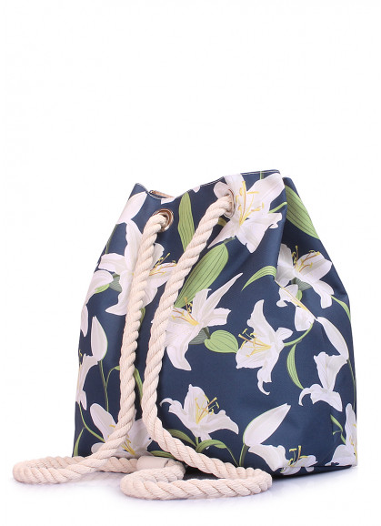 Летний рюкзак POOLPARTY Pack с лилиями