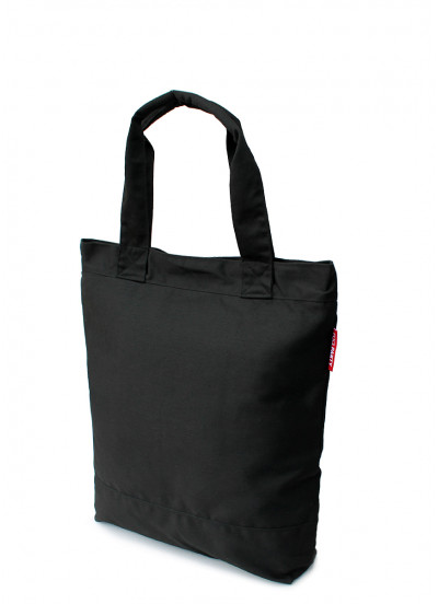Коттоновая женская сумка POOLPARTY черная