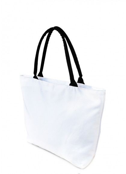 Коттоновая женская сумка POOLPARTY с трендовым принтом