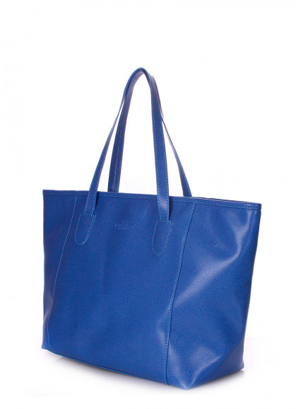 Женская сумка из искусственной кожи POOLPARTY Safyan синяя
