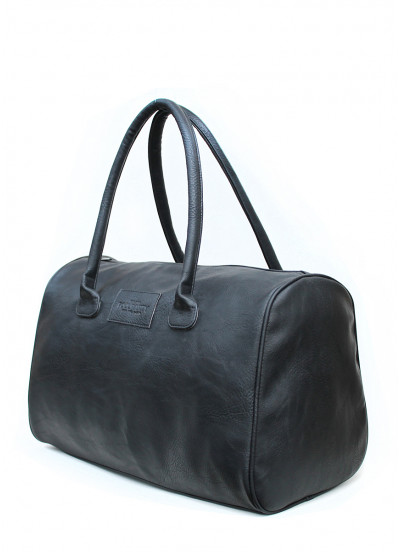 Жіноча сумка-саквояж із штучної шкіри POOLPARTYpool87-black-PU чорна