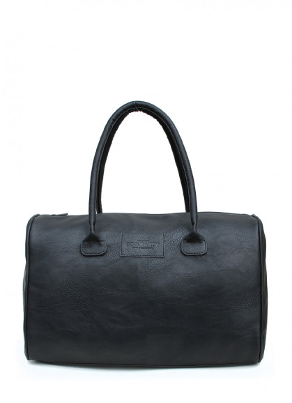 Женская сумка-саквояж из искусственной кожи POOLPARTY черная