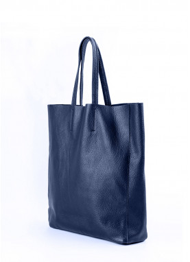 Женская кожаная сумка POOLPARTY City синяя