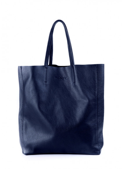 Жіноча шкіряна сумка POOLPARTY City синя