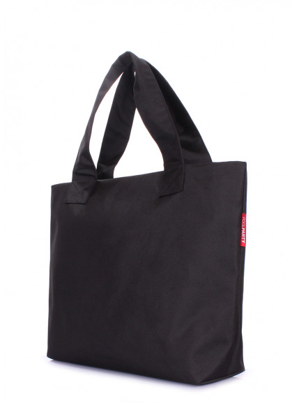 Женская текстильная сумка POOLPARTY черная