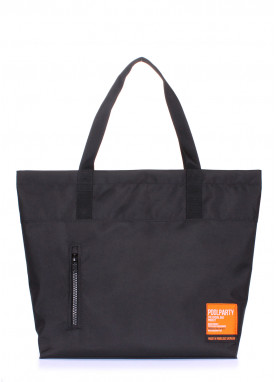 Женская текстильная сумка POOLPARTY Razor черная