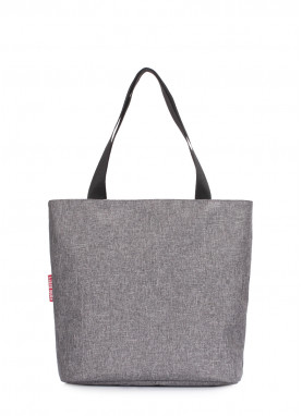 Жіноча текстильна сумка POOLPARTY Select серая сіра