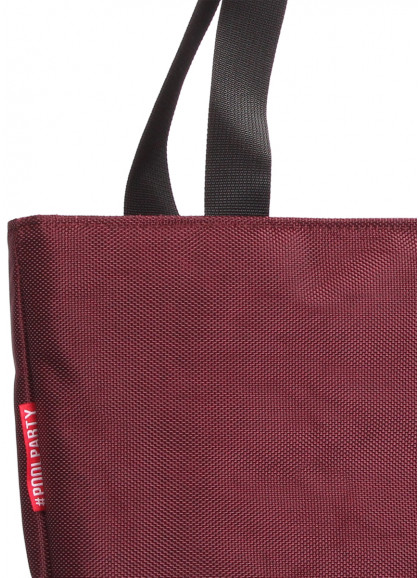 Жіноча текстильна сумка POOLPARTY Select бордова