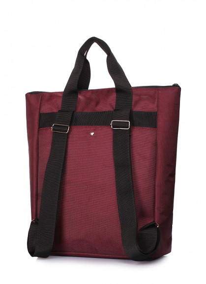 Многофункциональный рюкзак-сумка POOLPARTY Walker бордовый
