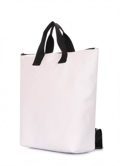 Многофункциональный рюкзак-сумка POOLPARTY Walker белый
