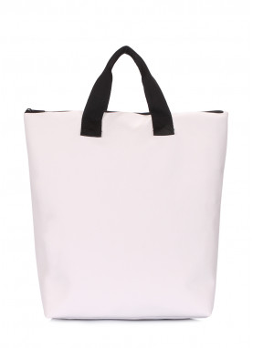 Многофункциональный рюкзак-сумка POOLPARTY Walker белый