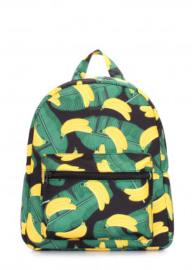 Рюкзак жіночий POOLPARTY Xs з бананами